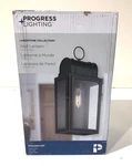 Progress Lighting Landstone 1-LIGHT 17 In. Matte Black Outdoor Wall Lantern New. Fixed Price $54.44.