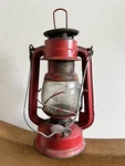 Vintage Red Globe Brand No. 303 Lantern World Light Mfy Ltd Hong Kong 7.5". Fixed Price $25.00.