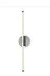 Afx Rusnak Wall Sconce 24" Polished Chrome Finish 3000K Bright White Led. Fixed Price $137.88.