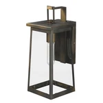 Acclaim Alden Light Exterior Wall Mount, Bronze/clear Panels - 1202ORB. Fixed Price $184.00.