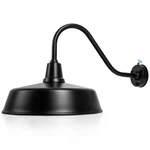 Barn Lights Outdoor Gooseneck Lighting, 18" Diameter Dusk To Dawn Exterior Li.... Fixed Price $237.98.