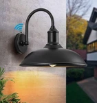 Dengnbj 15IN Dusk To Dawn Barn Lights Steel, Galvanized And Powder-coated. Fixed Price $59.99.