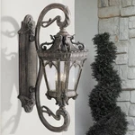 Kichler Tournai Collection 38" High Large Outdoor Wall Light. Fixed Price $1509.99.