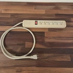 Vintage Electricord Utility Power Strip Mountable 6 Outlets On/off Switch Works. Fixed Price $24.87.