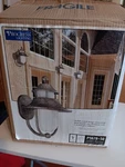 Progress Lighting Cape Cod Collection Baroque Wall Lanterns, Silver. Fixed Price $38.00.