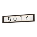 Maxim Lighting Address 2 Outdoor Wall Mount, Led, Clean, Black - 53651BK. Fixed Price $77.40.