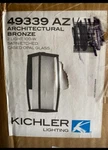 Kichler 49339 Bronze 2-LIGHT 18" Outdoor Wall Bowen Collection. Fixed Price $300.00.