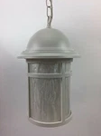 Dinico 1-LIGHT 9" Lantern Pendant. D81460WH Textured White. Fixed Price $13.98.