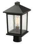 Z-lite 531PHMR-ORB Portland 16" Outdoor Lantern Post Light, Oil Rubbed Bronze. Fixed Price $93.04.
