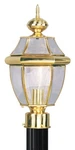 Livex Lighting 2153-02 Monterey Post Accessories Polished Brass. Fixed Price $185.96.