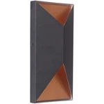 Craftmade Z3402-TBSB-LED Peak Outdoor Wall Light Textured Black/satin Brass. Fixed Price $123.20.
