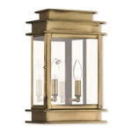 Livex Lighting Princeton Wall Lantern, Antique Brass 2016-01. Fixed Price $593.96.