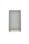 Elegant Lighting LDOD4041 Raine 8" Tall Outdoor Wall Sconce - Silver. Fixed Price $38.50.