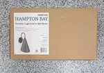 Hampton Bay Corvallis 15.5 In. Wall Lantern Sconce Rubbed Bronze (no Bulb). Fixed Price $23.00.
