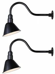 Canarm BL10WACBK Outdoor Aluminum Barn Light (pair Of 2). Fixed Price $313.28.