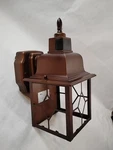 Metal Outdoor Wall Lantern Lamp Heath Zenith 1-LIGHT Motion Sensor Antique Bronz. Fixed Price $29.00.