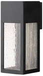 Hinkley Rook 12" High Satin Black Rectangular Led Outdoor Wall Light. Fixed Price $211.65.