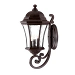 Acclaim Lighting 3611 Black Waverly 3-LIGHT 19.5"H Outdoor Wall Sconce. Fixed Price $180.00.