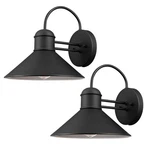 Bellevue GEWS87819 Entrium Light 11-1/32"H Outdoor Wall Sconce Black. Fixed Price $127.09.