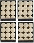 (4) Lite 4520570 12 Pk 1.5" X 2" Classic Vanilla Votive Candles. Fixed Price $69.99.