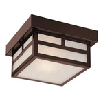 Acclaim Lighting Artisan 2 Flush Mount, Architectural Bronze - 4708ABZ. Fixed Price $130.00.
