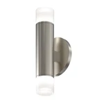 Sonneman 3051.13-25-25 Alc Light 9" Tall Led Outdoor Wall Satin Nickel /. Fixed Price $752.00.