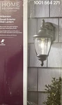 Home Decorators Wilkerson 14 Light Black Outdoor Wall Lantern Sconce No Bulb. Fixed Price $49.10.
