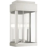 Livex Lighting 21238-91 York 19 Inch Brushed Nickel Outdoor Wall Lantern. Fixed Price $753.57.