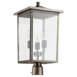 Quorum Riverside Light Post, Weathered Zinc 724-11-37. Fixed Price $74.99.