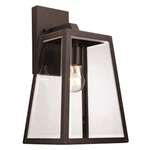 Trans Globe Obsidian 14.5" Light Outdoor Wall Lantern, Black/clear - 50212BK. Fixed Price $119.99.
