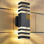 Dastor Dusk Dawn Outdoor Lighting, Square Up And 3 LAYER-1 Pack, Black. Fixed Price $68.14.