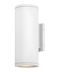 Textured White Led Wall Mount From The Silo Collection. Fixed Price $279.00.