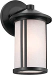 Kichler 59098 Lombard 11" Tall Outdoor Wall Sconce - Black. Fixed Price $86.97.