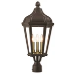 Livex Lighting Morgan 3 Outdoor Post Top Lantern Bronze 76194-07. Fixed Price $459.96.