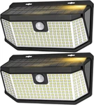 Aootek Solar Lights Outdoor 182 Leds 2500LM Motion Sensor IP65 Wate. Fixed Price $55.50.