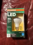 Sylvania Ultra 50-WATT Eq R20 Daylight Medium Base Dimmable Led Spot/flood. Fixed Price $19.99.