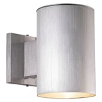 Vaxcel CO-OWD050SL Chiasso Aluminum 1 Light Silver Dark Sky Cylinder Outdoor. Fixed Price $89.99.