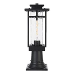 Elegant Lighting Cambria 7" Outdoor Pendant Black. Fixed Price $108.00.
