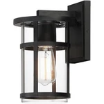 Maxim Lighting 40622CLBK Clyde Vivex 11 Inch Black Outdoor Wall Mount. Fixed Price $94.40.