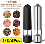 Electric Battery Mill Pepper Salt Grinder With Led Light Adjustable Coarseness. Fixed Price $78.49.