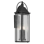 Kichler Harbor Row 4-LIGHT Textured Black Outdoor Wall Lantern Sconce Hardwired. Fixed Price $251.99.