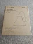 Vaxcel T0316 Delano 1-LIGHT Outdoor Wall Sconce In Farmhouse And Barn Style 13. Fixed Price $135.50.