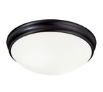 Capital Lighting 2034MB Matte Black 3-LIGHT 14" Flush Mount Bowl Ceiling Fixture. Fixed Price $68.22.
