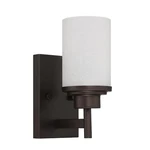 Sunset Lighting Payton 1-LIGHT 100W Provincial Bronze Transitional Wall Sconce F. Fixed Price $29.99.