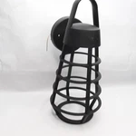 Lutec Coastal Portland 1-LIGHT Outdoor Wall Lantern Sconce Black No Glass. Fixed Price $34.99.