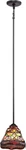 Nib Lot Of Quoizel Tiffany Rod Hung Mini Pendant Fixture Mystic Black TFX3160P. Fixed Price $150.00.