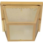 Nuvo Lighting 60/471 2 9-1/4"W Outdoor Flush Mount Square Brass. Fixed Price $42.99.