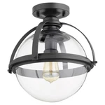 Meridian - Light Flush Mount Transitional Style 12.5 Inches Wide By 13.13. Fixed Price $252.00.