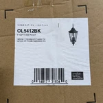 Feiss Cotswold Lane Outdoor Pendant, 3 Light, Traditional, 12"W X 26.5"H, Black. Fixed Price $239.50.