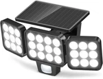 Wdtpro Solar Lights Outdoor Waterproof 1 Pack, 3500LM Super Bright Motion Sensor. Fixed Price $28.10.
